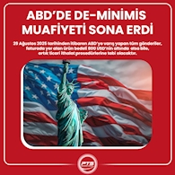 ABD'de De-Minimis Muafiyeti Sona Erdi