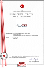 Certificat d'enregistrement de marque (PTS CONNECT 2)
