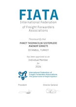 FIATA Membership Certificate